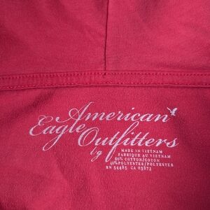 Pink American Eagle hoodie sweatshirt